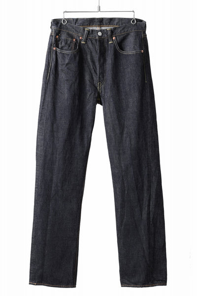 FULLCOUNT Straight Denim Pants / 15.5oz Zimbabwe Selvedge Denim (INDIGO BLUE / ONE WASHED)