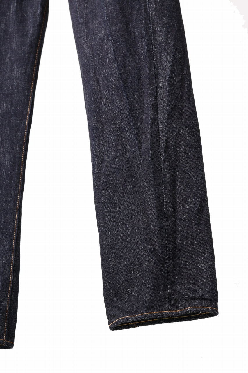 FULLCOUNT Straight Denim Pants / 15.5oz Zimbabwe Selvedge Denim (INDIGO BLUE / ONE WASHED)