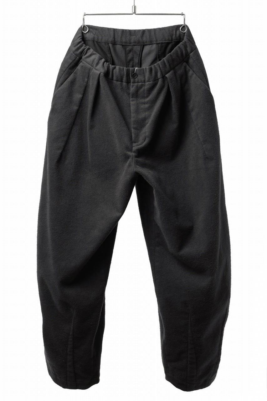 CAPERTICA BALLOON PANTS / NAPPING MOLESKIN (CHARCOAL)