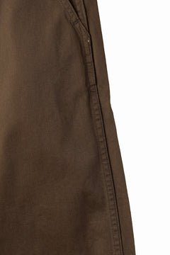 画像をギャラリービューアに読み込む, FULLCOUNT U.S.ARMY CHINO 41 TROUSERS (BROWN)