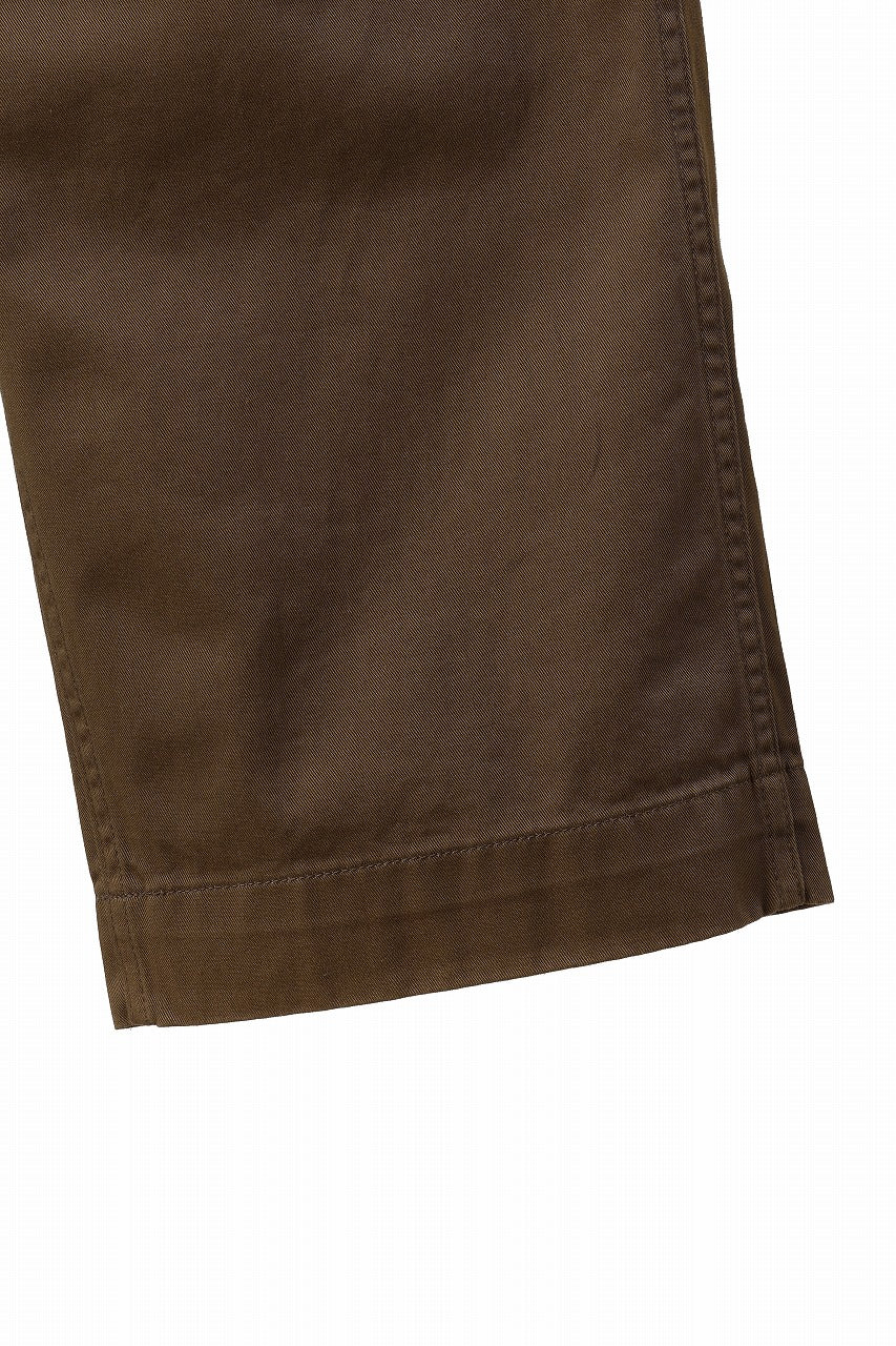 FULLCOUNT U.S.ARMY CHINO 41 TROUSERS (BROWN)