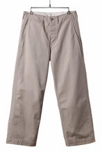 画像をギャラリービューアに読み込む, FULLCOUNT U.S.ARMY CHINO 41 TROUSERS (KHAKI)