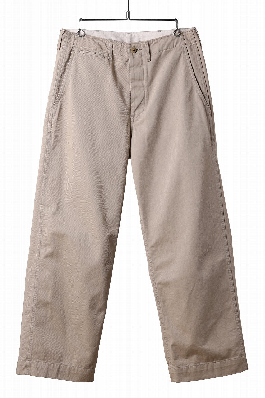 画像をギャラリービューアに読み込む, FULLCOUNT U.S.ARMY CHINO 41 TROUSERS (KHAKI)