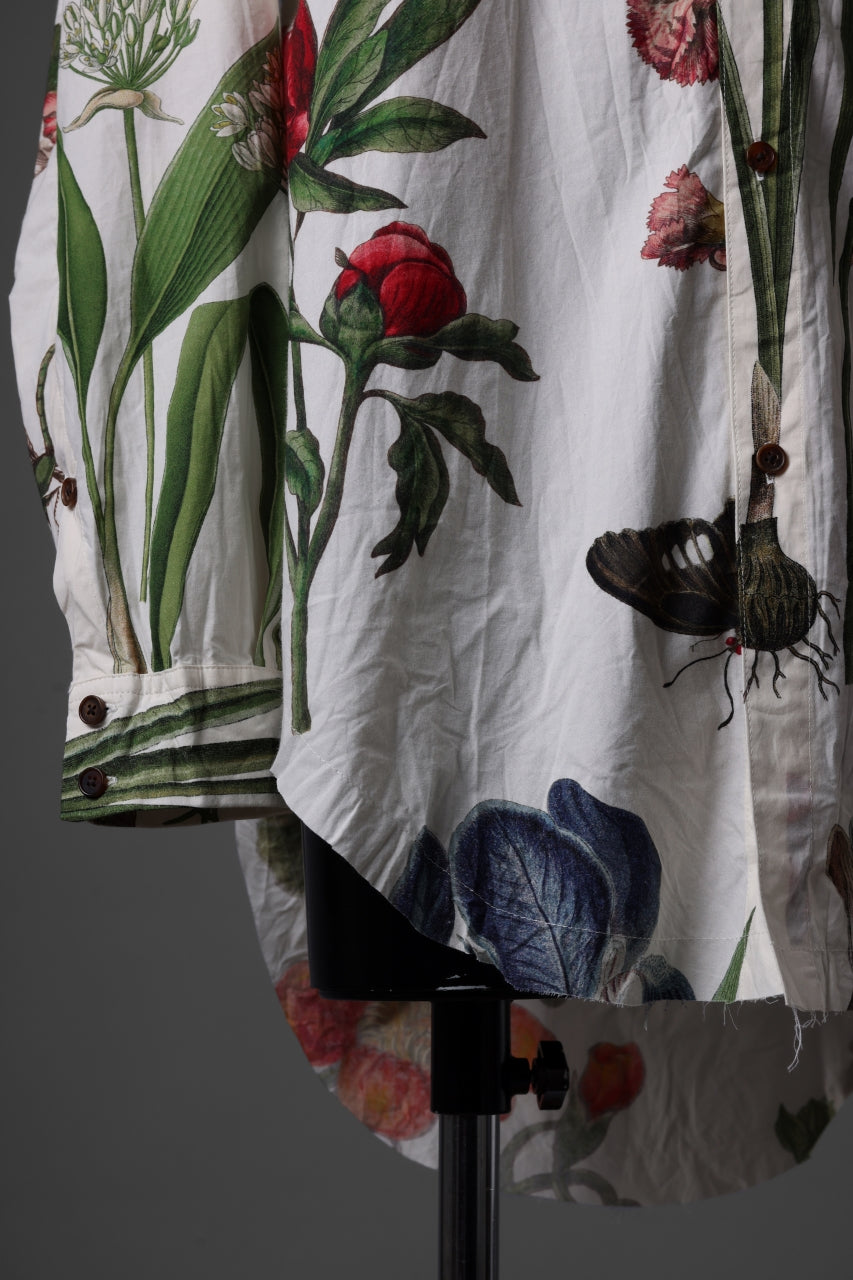 Aleksandr Manamis Classic Shirt / Type Writer Cotton (GRAND FLEUR)