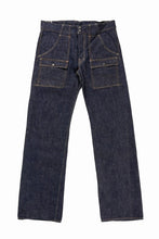 Load image into Gallery viewer, FULLCOUNT 1246W Bush Pants / 13.7oz Zimbabwe Selvedge Denim (INDIGO BLUE / ONE WASHED)