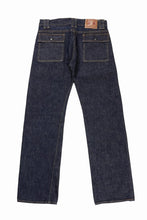 Load image into Gallery viewer, FULLCOUNT 1246W Bush Pants / 13.7oz Zimbabwe Selvedge Denim (INDIGO BLUE / ONE WASHED)