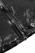 Load image into Gallery viewer, ISAMU KATAYAMA BACKLASH ITALY SHOULDER GARMENT-DYED SINGLE RIDERS JACKET(BLACK)