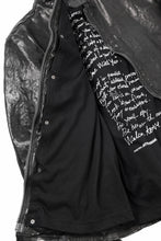 Load image into Gallery viewer, ISAMU KATAYAMA BACKLASH ITALY SHOULDER GARMENT-DYED SINGLE RIDERS JACKET(BLACK)