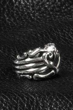 画像をギャラリービューアに読み込む, Loud Style Design - Lily Dust - Angel Heart - &quot;LDR-001&quot; SILVER RING