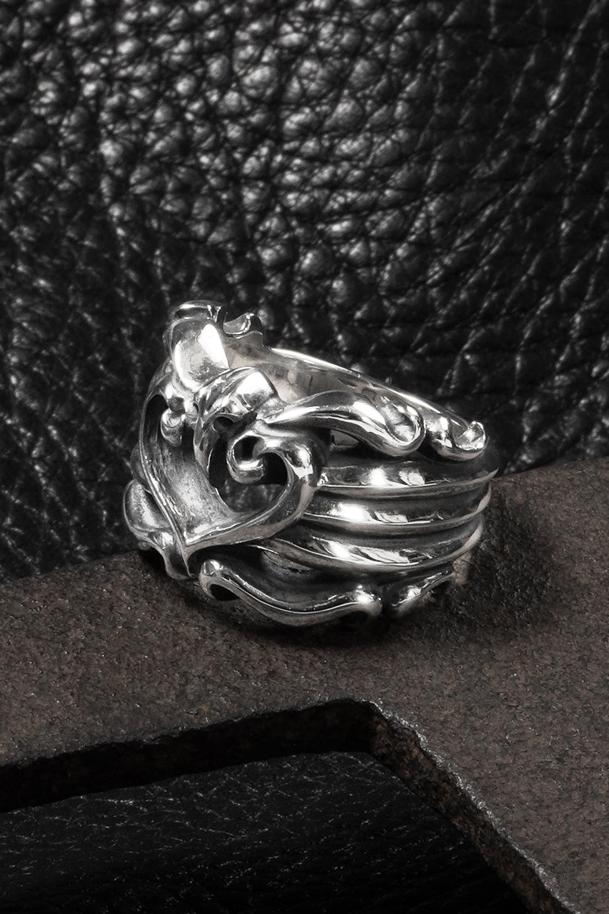 画像をギャラリービューアに読み込む, Loud Style Design - Lily Dust - Angel Heart - &quot;LDR-001&quot; SILVER RING