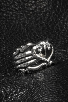 画像をギャラリービューアに読み込む, Loud Style Design - Lily Dust - Angel Heart - &quot;LDR-001&quot; SILVER RING