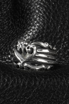 画像をギャラリービューアに読み込む, Loud Style Design - Lily Dust - Angel Heart - &quot;LDR-001&quot; SILVER RING
