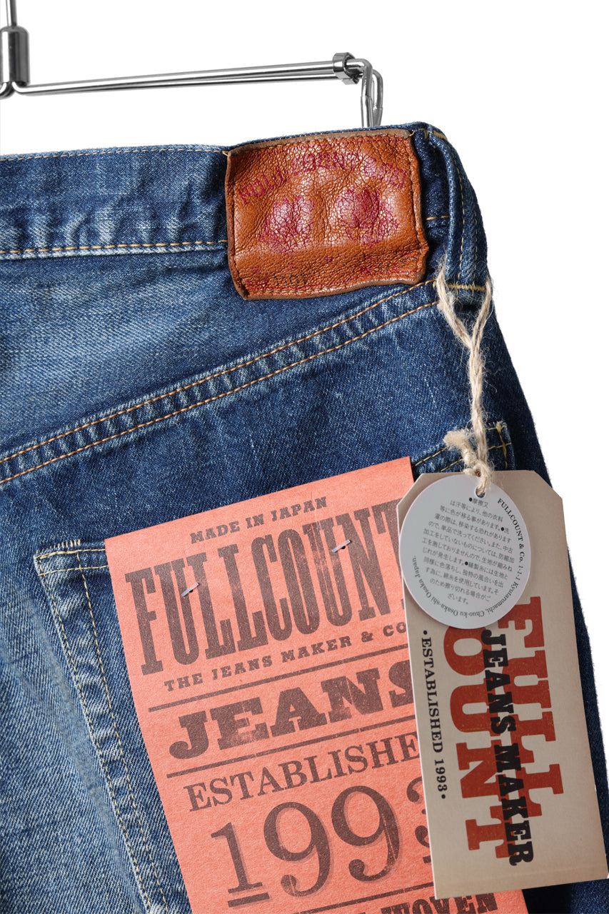 FULLCOUNT "More Than Real" Straight Denim Pants / 13.7oz Zimbabwe Selvedge Denim (INDIGO BLUE)