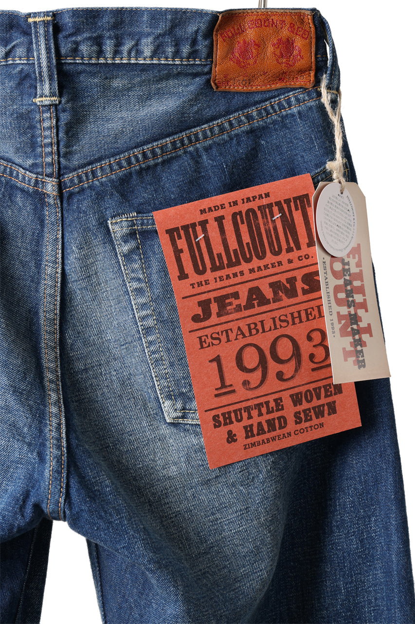 FULLCOUNT "More Than Real" Straight Denim Pants / 13.7oz Zimbabwe Selvedge Denim (INDIGO BLUE)