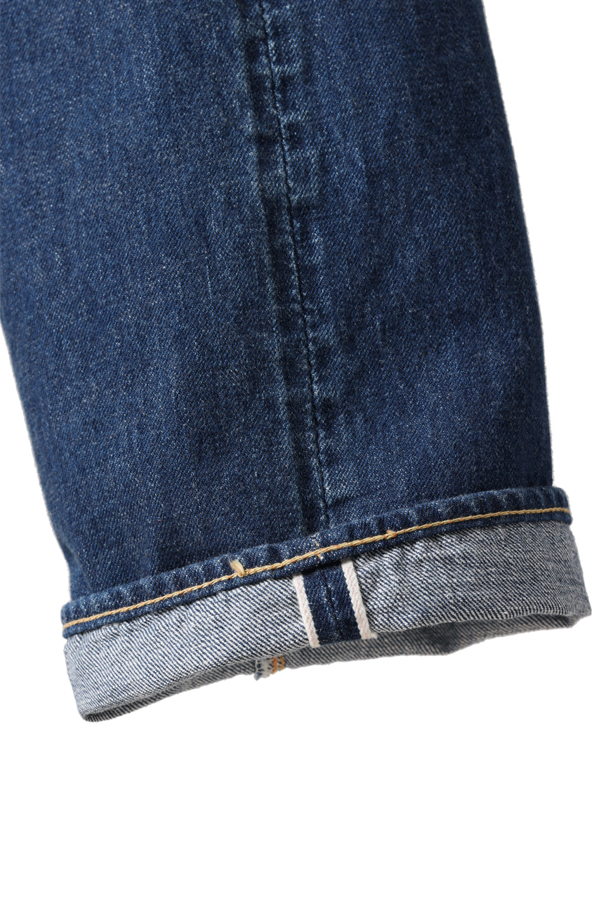 FULLCOUNT "More Than Real" Straight Denim Pants / 13.7oz Zimbabwe Selvedge Denim (INDIGO BLUE)