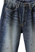 画像をギャラリービューアに読み込む, FULLCOUNT &quot;Fear Of The Dark&quot; Straight Denim Pants / 15.5oz Zimbabwe Selvedge Denim (INDIGO BLUE)