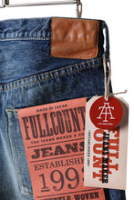 画像をギャラリービューアに読み込む, FULLCOUNT &quot;Fear Of The Dark&quot; Straight Denim Pants / 15.5oz Zimbabwe Selvedge Denim (INDIGO BLUE)