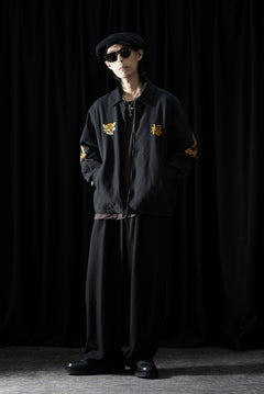 画像をギャラリービューアに読み込む, Y's for men x MASSES SOUVENIR BLOUSON / SLUB COTTON (BLACK)