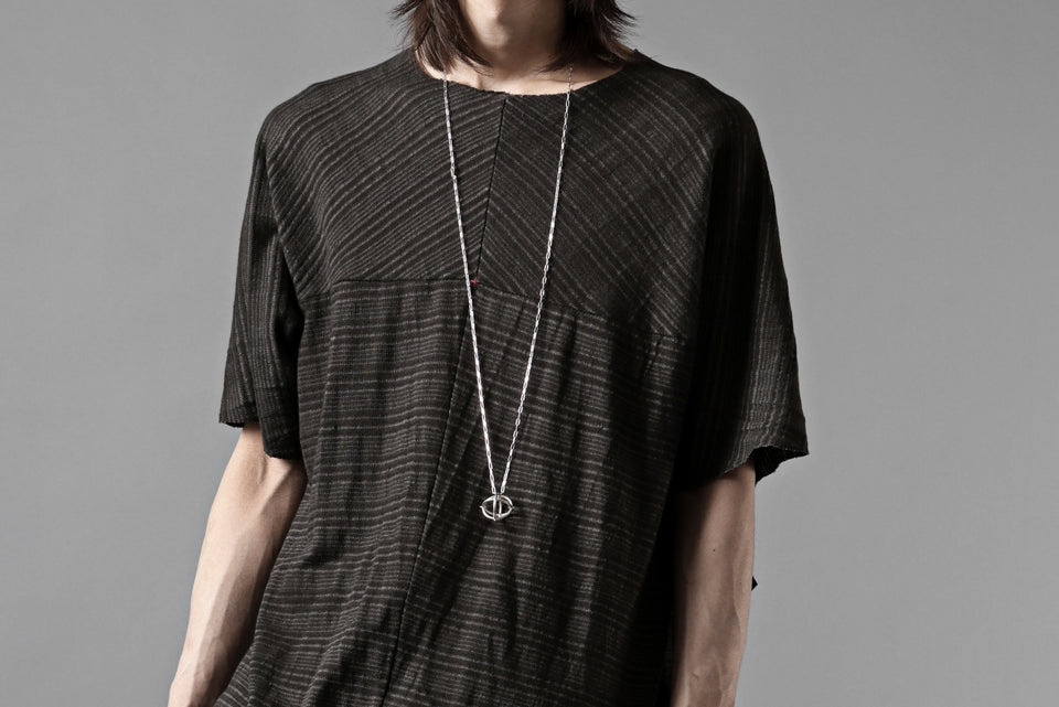 Load image into Gallery viewer, m.a+ one piece short sleeve t-shirt / T211C* JSTR (CARBON)