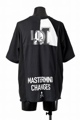 mastermind JAPAN x CHANGES exclusive ReBUILD T-SHIRT / CH-BODY (BLACK #15)