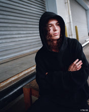 Load image into Gallery viewer, mononoke・made HOODIE / FLOWER (BLACK)