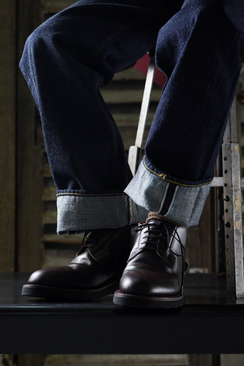Load image into Gallery viewer, Portaille x N/07 exclusive POST MAN SHOES / WEIN HEIMER BOX CALF (DARK BROWN)