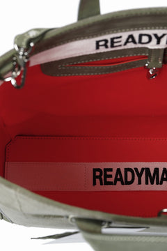 画像をギャラリービューアに読み込む, READYMADE PEGGY BAG - Remade from Vintage Military Canvas (KHAKI)