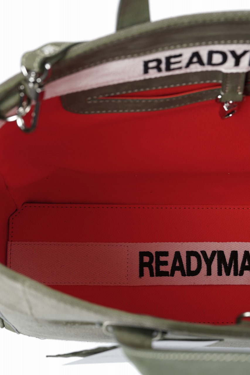 READYMADE PEGGY BAG - Remade from Vintage Military Canvas (KHAKI