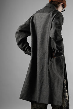 画像をギャラリービューアに読み込む, OPPOSE DUALITY MAC COAT / COTTON HEATHER CORD (GRAY)