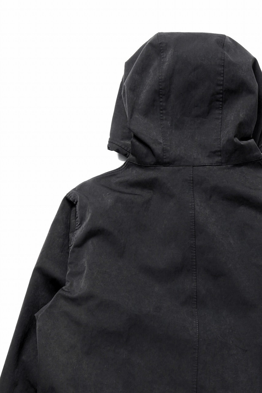Load image into Gallery viewer, Ten c CYCLONE PARKA / GARMENT DYED OJJ (NERO)