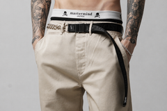 Load image into Gallery viewer, mastermind JAPAN CHAIN BELT 3cm WIDE (BLACK)