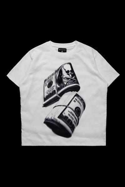 mastermind JAPAN x TRIPPY MIKIO ART S/S TEE $1,000 (WHITE)