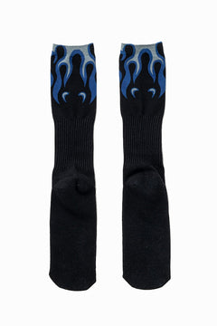 Load image into Gallery viewer, LASTMAN FLARE SOCKS (BLACK)