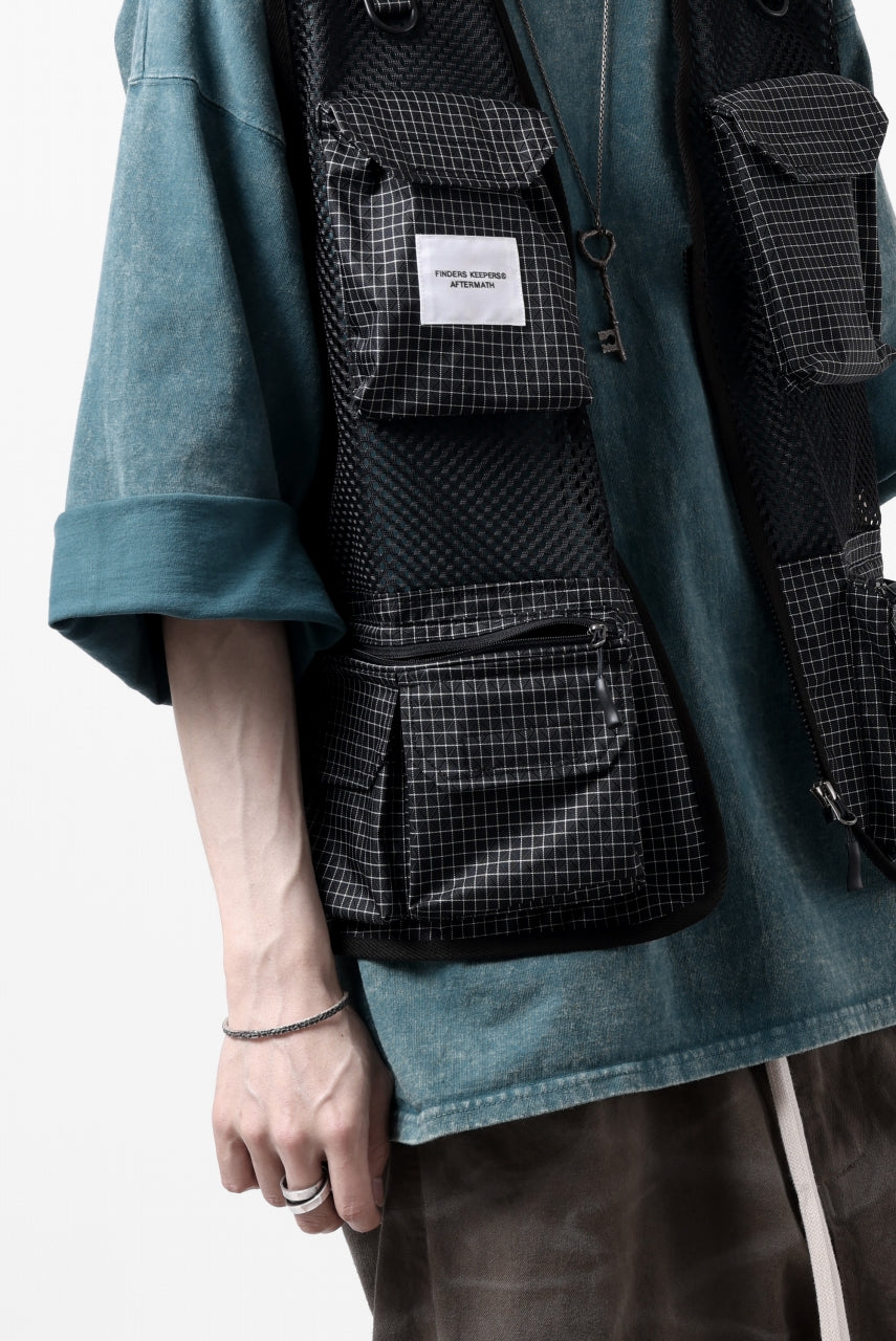 FINDERS KEEPERS AFTERMATH FK-UTILITY VEST / Dyneema (BLACK)