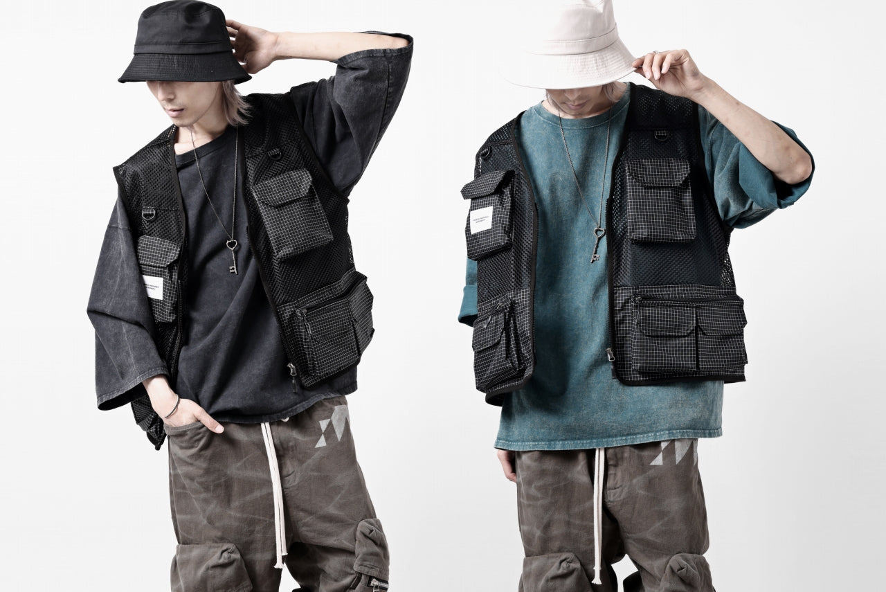 FINDERS KEEPERS AFTERMATH FK-UTILITY VEST / Dyneema (BLACK)