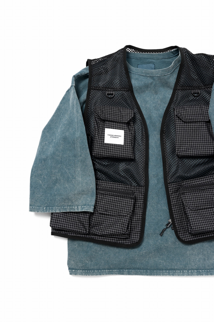 FINDERS KEEPERS AFTERMATH FK-UTILITY VEST / Dyneema (BLACK)