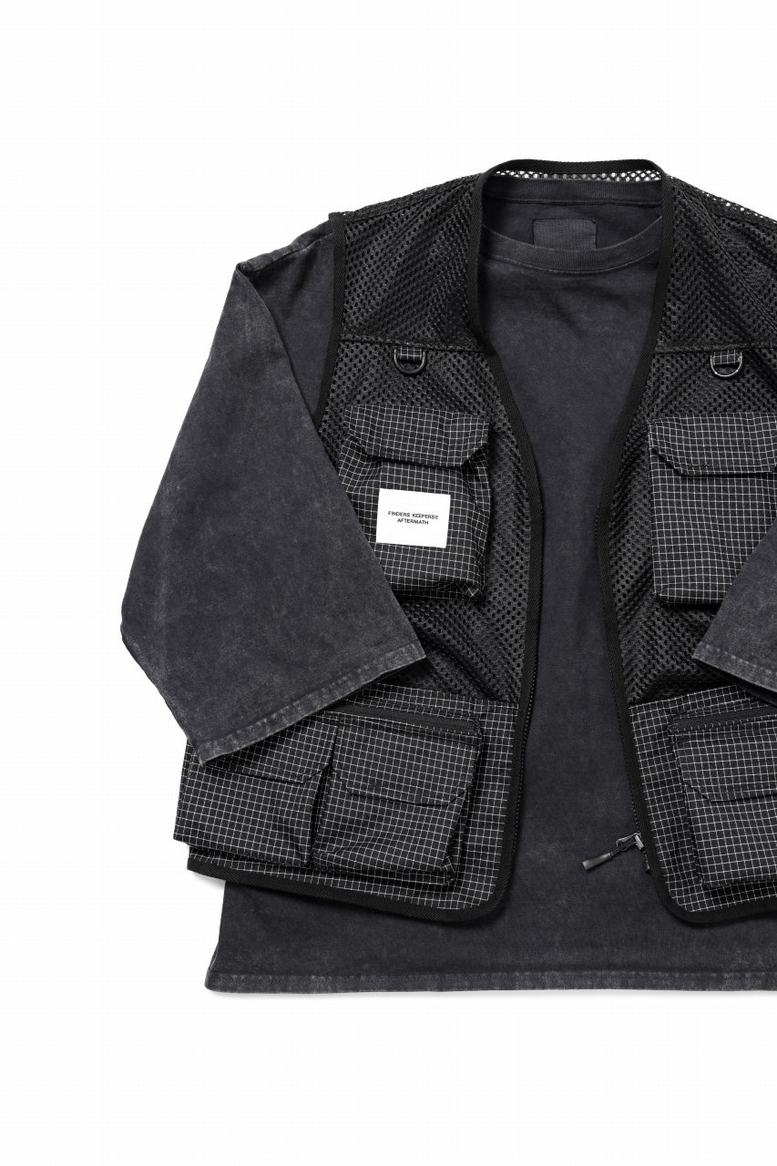 FINDERS KEEPERS AFTERMATH FK-UTILITY VEST / Dyneema (BLACK)