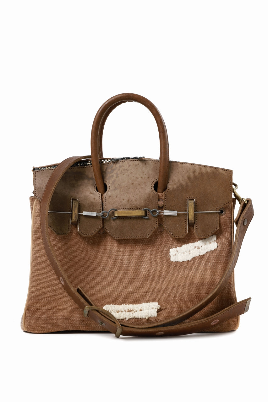 バッグ ierib bark35 Horse + Marble Cordovan ierib exclusive 2Way Bark Bag / Vintage SAKABUKURO + Marble