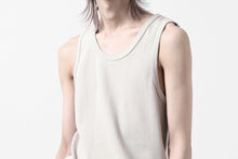 Load image into Gallery viewer, N/07 MINIMAL TANK TOP / SUPER STRETCH BARE TELECO (LIGHT GREY)