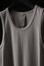 Load image into Gallery viewer, N/07 MINIMAL TANK TOP / SUPER STRETCH BARE TELECO (LIGHT GREY)