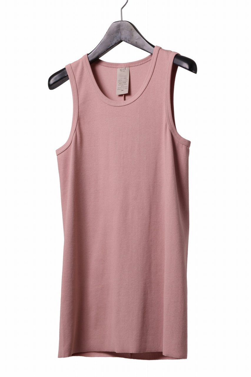 Load image into Gallery viewer, N/07 MINIMAL TANK TOP / SUPER STRETCH BARE TELECO (PINK)