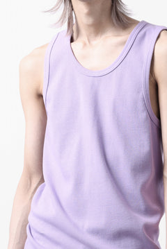 Load image into Gallery viewer, N/07 MINIMAL TANK TOP / SUPER STRETCH BARE TELECO (PURPLE)