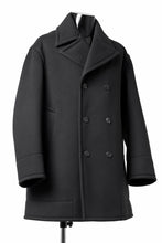 Load image into Gallery viewer, th products Marine Over Coat / active setter tweed knit (black)