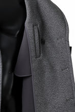 画像をギャラリービューアに読み込む, th products Marine Over Coat / active setter tweed knit (gray)