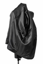 Load image into Gallery viewer, th products Collarless Jacket / active setter tweed knit (black)