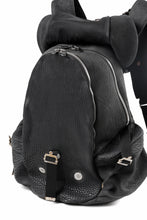 Load image into Gallery viewer, ierib Addiction Rucksack / Rough Bull Leather (BLACK)