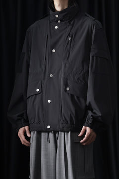 Load image into Gallery viewer, TARO HORIUCHI / th products Policeman Jacket Type-B ARTIST WARDROBE / MIYU HOSOI (black)