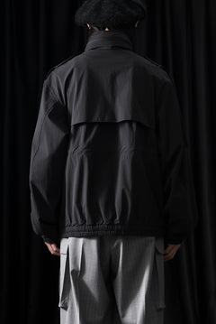 Load image into Gallery viewer, TARO HORIUCHI / th products Policeman Jacket Type-B ARTIST WARDROBE / MIYU HOSOI (black)