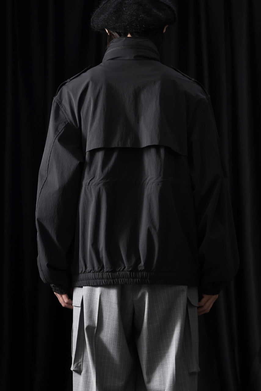 Load image into Gallery viewer, TARO HORIUCHI / th products Policeman Jacket Type-B ARTIST WARDROBE / MIYU HOSOI (black)