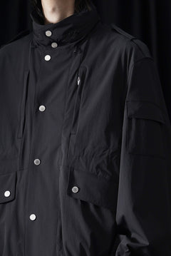 Load image into Gallery viewer, TARO HORIUCHI / th products Policeman Jacket Type-B ARTIST WARDROBE / MIYU HOSOI (black)